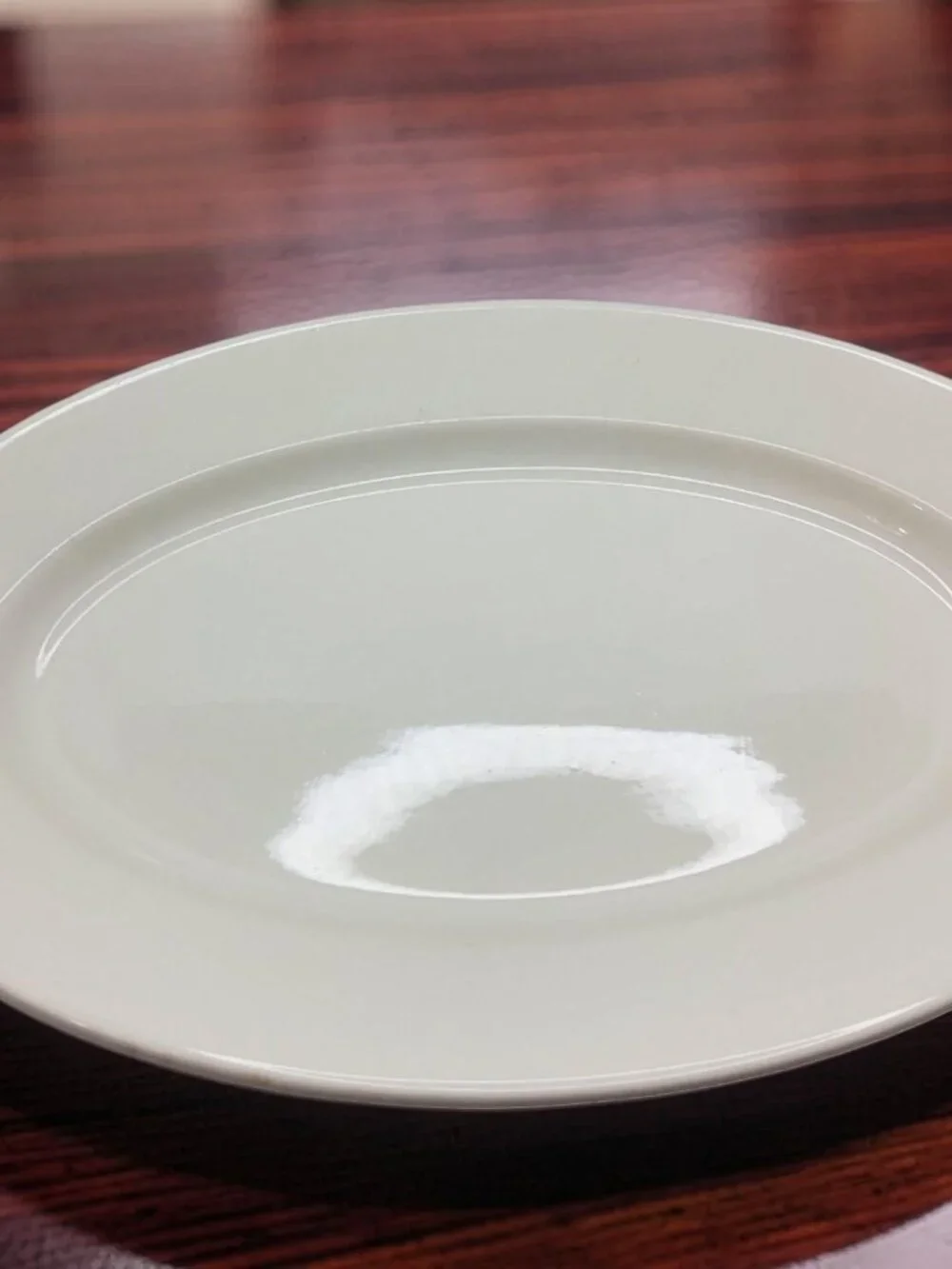 vintage 1980s onieda buffalo china cream white stoneware serving platter